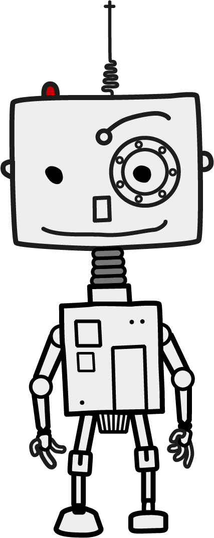 Ybor, der kleine Roboter