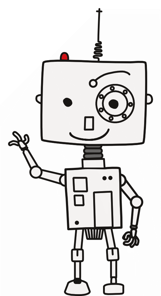 Ybor, der kleine Roboter